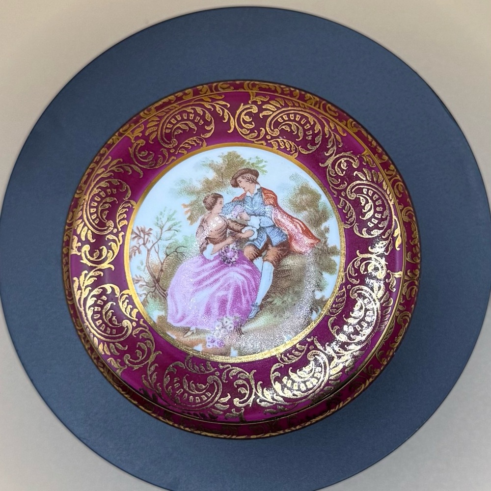 Vintage Limoges France Trinket Box
